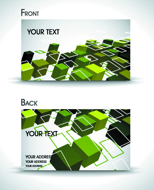 free vector Dynamic gorgeous card background 05 vector
